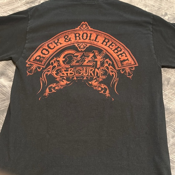 Ozzy Ozbourne tee shirt black, size L - Picture 5 of 6